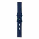 For Huawei Watch GT 2e 46mm 8-buckle Silicone Watch Band(Midnight Blue) - 1