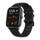 Original Xiaomi Youpin Amazfit GTS 1.65 inch AMOLED Screen Bluetooth 5.0 5ATM Waterproof Smart Watch, Support 12 Sport Modes / Heart Rate Monitoring / NFC Analog Door Card / GPS Positioning(Obsidian Black) - 1