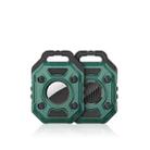 King Kong Series TPU+PC Protective Cover Case For AirTag(Dark Green) - 1