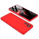 For OPPO Reno6 Pro 5G GKK Three Stage Splicing Full Coverage PC Case(Red) - 2