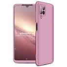For Samsung Galaxy M32 India Version Thickness 9.3mm GKK Three Stage Splicing Full Coverage PC Case(Rose Gold) - 1