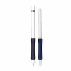 Stylus Touch Pen Silicone Protective Cover For Apple Pencil 1 / 2(Navy Blue) - 1