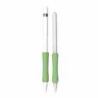 Stylus Touch Pen Silicone Protective Cover For Apple Pencil 1 / 2(Matcha Green) - 1