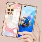 For Huawei Mate X2 GKK Electroplating Painted Glass Protective Case(Happy Ending 01) - 7