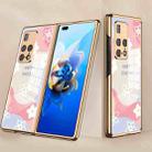 For Huawei Mate X2 GKK Electroplating Painted Glass Protective Case(Happy Ending 02) - 1