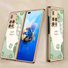 For Huawei Mate X2 GKK Electroplating Painted Glass Protective Case(Happy Ending 03) - 1