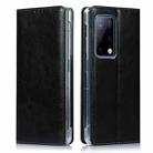 For Huawei Mate X2 Crazy Horse Texture Horizontal Flip Leather Case with Holder & Card Slot(Black) - 1