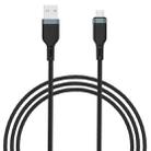 WIWU PT03 USB to Micro USB Platinum Data Cable, Cable Length:3m(Black) - 1