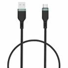 WIWU PT02 USB to USB-C / Type-C Platinum Data Cable, Cable Length:1.2m(Black) - 1