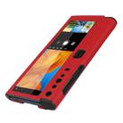 For Huawei Mate Xs Lychee Texture Smart View Window Horizontal Flip Leather Case with Holder & Sleep / Wake-up Function(Red) - 7