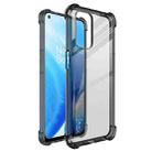 For OnePlus Nord N200 5G IMAK All-inclusive Shockproof Airbag TPU Case (Transparent Black) - 1