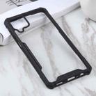 For Samsung Galaxy A12 5G Acrylic + Color TPU Shockproof Case(Black) - 1