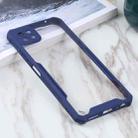 For Samsung Galaxy A22 Acrylic + Color TPU Shockproof Case(Dark Blue) - 1