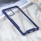 For Samsung Galaxy A72 5G Acrylic + Color TPU Shockproof Case(Dark Blue) - 1