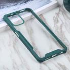 For Xiaomi Redmi Note 10 4G/10S Acrylic + Color TPU Shockproof Case(Dark Green) - 1