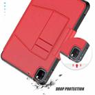 For iPad Pro 11 2022 / 2021 Smart B Magnetic Horizontal Flip Leather Tablet Case with 7-speed Bracket & Card Slots & Pen Slot & Sleep / Wake-up Function(Red) - 6