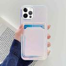 Colorful TPU Protective Case with Card Slot For iPhone 12 / 12 Pro - 1
