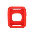 For Xiaomi Redmi Watch Pure Color Silicone Protective Case(Red) - 1