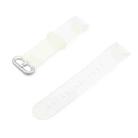For Xiaomi Redmi Watch Translucent Silicone Watch Band(White) - 1