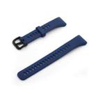 For Honor Band 6 Pure Color Silicone Watch Band(Sea Blue) - 1
