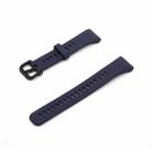 For Honor Band 6 Pure Color Silicone Watch Band(Midnight Blue) - 1