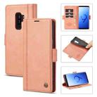 For Samsung Galaxy S9 LC.IMEEKE Magnetic Buckle PU + TPU Horizontal Flip Leather Case with Holder & Card Slots & Wallet(Rose Gold) - 1