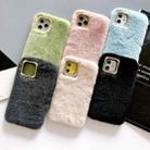 For iPhone 11 Pro Max Solid Color Plush Phone Protect Case(Black) - 6