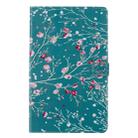 For Galaxy Tab A 10.1 (2019) 3D Colored Drawing Horizontal Flip Leather Case with Holder & Card Slots & Wallet(Apricot Tree) - 1