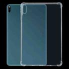 For Huawei MatePad 11 3mm Four-corner Shockproof Transparent TPU Case(Transparent) - 1