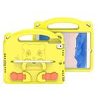 DUX DUCIS PANDA Series Shockproof EVA Protective Case with Handle & Holder & Pen Slot For iPad 9.7 (2018)&(2017)/Air 2/Air(Yellow) - 1