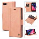 LC.IMEEKE Magnetic Buckle PU + TPU Horizontal Flip Leather Case with Holder & Card Slots & Wallet For iPhone 8 Plus & 7 Plus(Rose Gold) - 1