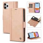 LC.IMEEKE Magnetic Buckle PU + TPU Horizontal Flip Leather Case with Holder & Card Slots & Wallet For iPhone 11 Pro Max(Rose Gold) - 1