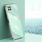 For Huawei nova 6 SE XINLI Straight Edge 6D Electroplate TPU Phone Case(Mint Green) - 1