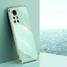 For Huawei nova 8 5G XINLI Straight Edge 6D Electroplate TPU Phone Case(Mint Green) - 1