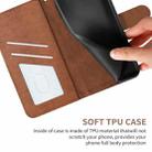 For Sony Xperia 5 III Sika Deer Embossing Pattern Horizontal Flip PU Leather Case with Holder & Card Slot & Wallet & Photo Frame(Brown) - 6