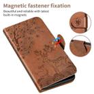 For Sony Xperia 10 II Sika Deer Embossing Pattern Horizontal Flip PU Leather Case with Holder & Card Slot & Wallet & Photo Frame(Brown) - 4