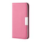 For iPhone 11 Pro Max Litchi Texture Horizontal Flip Leather Case with Holder & Card Slots(Pink) - 2