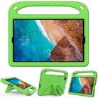 For Xiaomi Mi Pad 4 Plus & Samsung Galaxy Tab A 10.1 2019 SM-T510 / SM-T515 Handle Portable EVA Shockproof Protective Case with Triangle Holder(Green) - 1