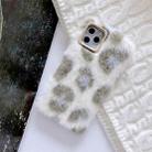 For iPhone 11 Mink Plush Phone Protect Case(Grey) - 1