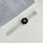 For Samsung Galaxy Watch Active 2/Garmin Venu 20mm Universal Discoloration in Sun Silicone Watch Band(Grey) - 1