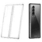 For Samsung Galaxy Z Fold3 5G Symphony Plating PC Shockproof Protective Case(White) - 1