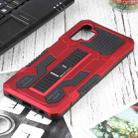 For Samsung Galaxy A32 5G Vanguard Warrior All Inclusive Double-color Shockproof TPU + PC Protective Case with Holder(Red) - 4