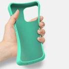 For iPhone 13 Starry Series Shockproof Straw Material + TPU Protective Case(Green) - 3