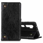 For Xiaomi Mi Note 10 / CC9 Pro Copper Buckle Nappa Texture Horizontal Flip Leather Case with Holder & Card Slots & Wallet(Black) - 1
