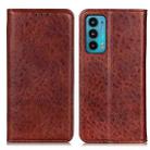 For Motorola Edge 20 Magnetic Crazy Horse Texture Horizontal Flip Leather Case with Holder & Card Slots & Wallet(Brown) - 1