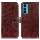 For Motorola Edge 20 Retro Crazy Horse Texture Horizontal Flip Leather Case with Holder & Card Slots & Photo Frame & Wallet(Brown) - 1