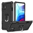 For Motorola Moto G Stylus 2021 Cool Armor PC + TPU Shockproof Case with 360 Degree Rotation Ring Holder(Black) - 1