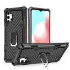 For Samsung Galaxy A32 5G Cool Armor PC + TPU Shockproof Case with 360 Degree Rotation Ring Holder(Black) - 1