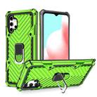 For Samsung Galaxy A32 5G Cool Armor PC + TPU Shockproof Case with 360 Degree Rotation Ring Holder(Green) - 1
