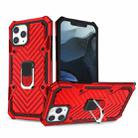 Cool Armor PC + TPU Shockproof Case with 360 Degree Rotation Ring Holder For iPhone 13 Pro(Red) - 1